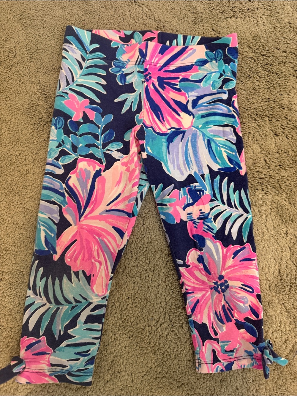 Lilly Pulitzer girls crop leggings